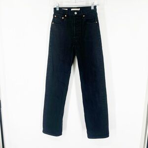 Levi’s Ribcage Straight Ankle Jeans Button Fly